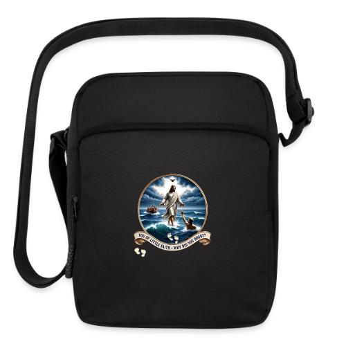 Walking On Water Faith T Shirt, Christian Miracle - Upright Crossbody Bag