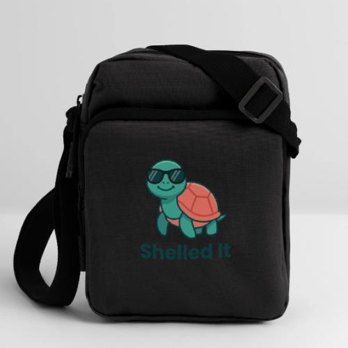 Funny Turtle Sunglasses Shelled It Cute Gift - Upright Crossbody Bag