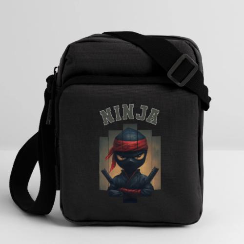 Cartoon Ninja Vibes - Upright Crossbody Bag