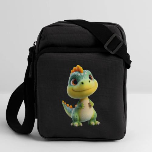 Playful 3D Baby Dinosaur - Upright Crossbody Bag