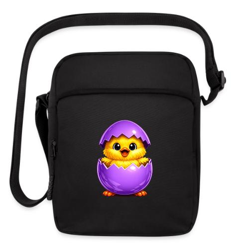 Easter Chick Purple - Upright Crossbody Bag
