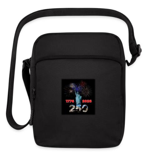 1776 - 2026 - 250 Years USA | Fireworks - Upright Crossbody Bag