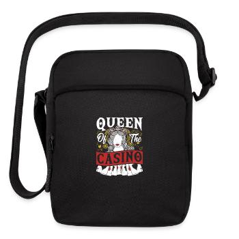 Jackpot Gambling Casino Theme Party - Upright Crossbody Bag - black - Front