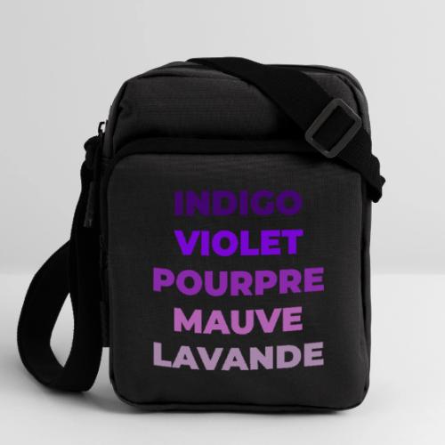 Shades of purple - Upright Crossbody Bag