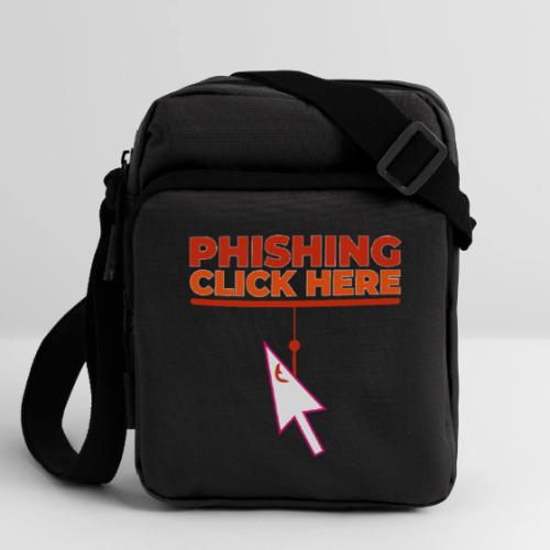 Phishing: Hooked by Deception - Upright Crossbody Bag