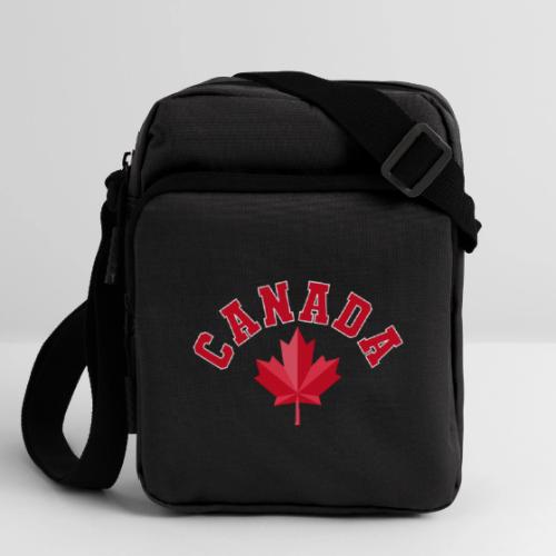 Canada with maple leaf - Upright Crossbody Bag