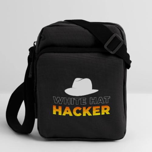 White Hat Hacker - Upright Crossbody Bag