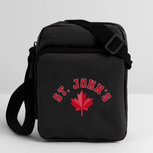 St. John's with maple leaf - Upright Crossbody Bag