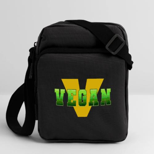 Vegan Energy V - Upright Crossbody Bag