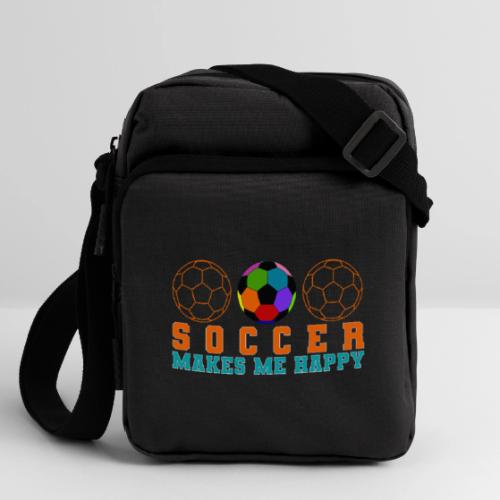 Soccer Makes Me Happy - Upright Crossbody Bag