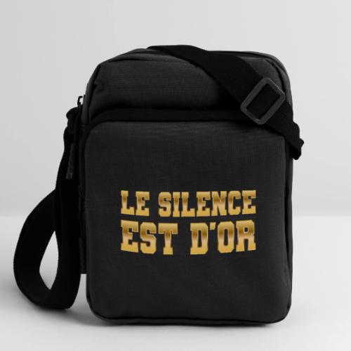 Le silence est d'or - Upright Crossbody Bag
