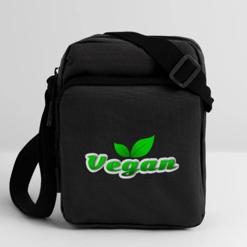 Pure Vegan Leaves - Upright Crossbody Bag