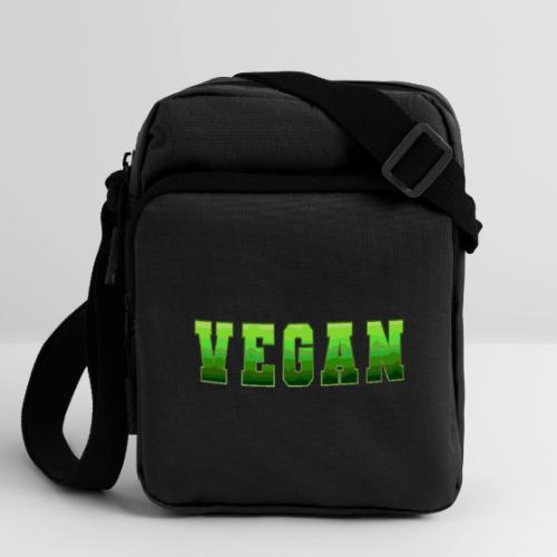 Green Wave Vegan - Upright Crossbody Bag