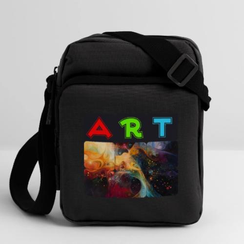 Waves of Art - Upright Crossbody Bag