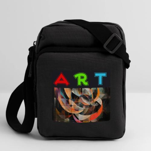 Fragments of Art - Upright Crossbody Bag