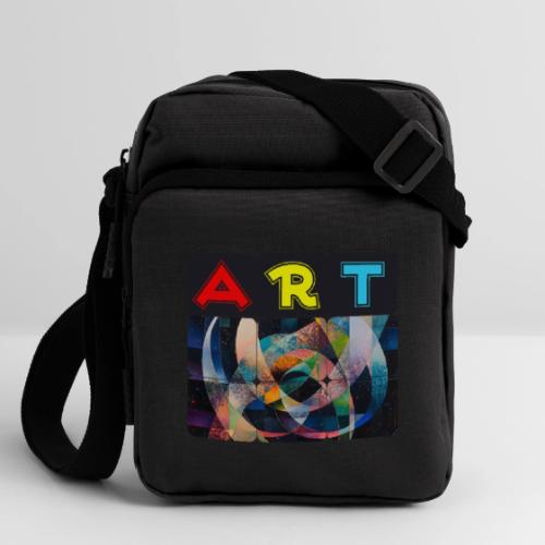 Art of Stripes and Shades - Upright Crossbody Bag