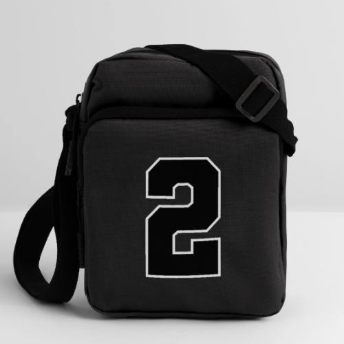 Varsity Number 2 Sports Design - Upright Crossbody Bag