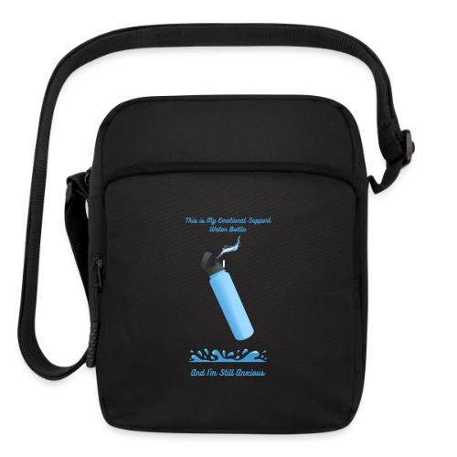 Emotional Support Water Bottle T-Shirt | Still Anx - Upright Crossbody Bag