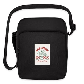 Bun & Peace Patty Tee - Upright Crossbody Bag - black - Front