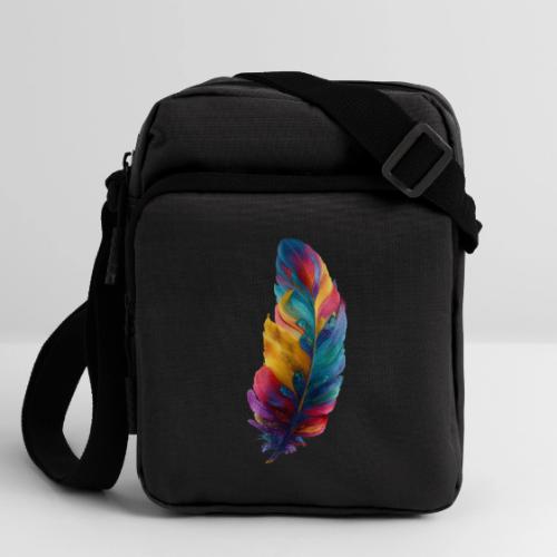 Spectrum Feather Flow - Upright Crossbody Bag
