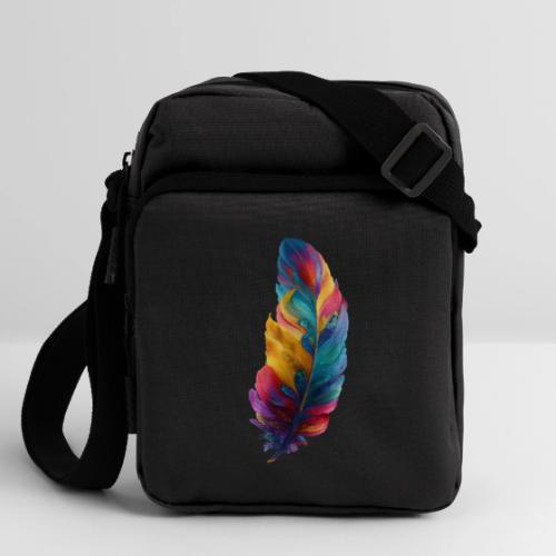 Spectrum Feather Flow - Upright Crossbody Bag