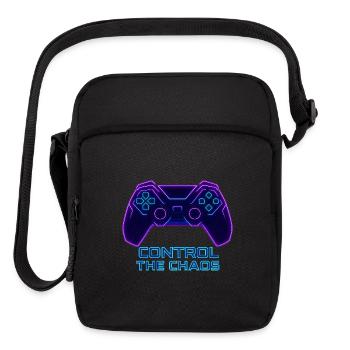 Control The Chaos Gamer T-Shirt - Upright Crossbody Bag - black - Front