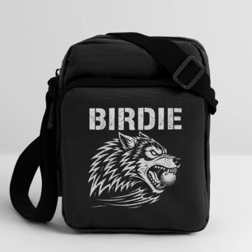 BIRDIE - Wolf Golf Gift Tee for Men - Upright Crossbody Bag