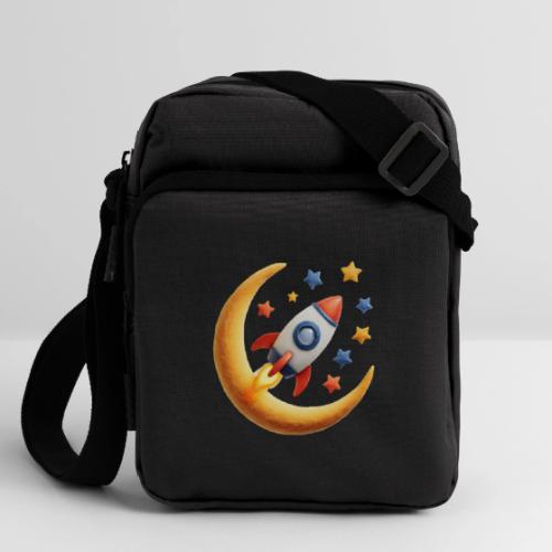 Rocket Among the Stars - Upright Crossbody Bag