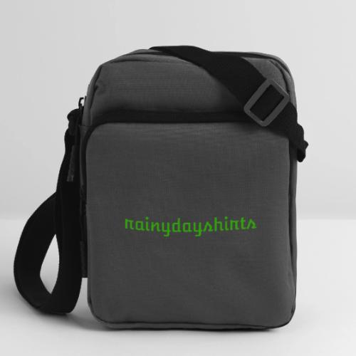 rainydayshirts text logo - Upright Crossbody Bag