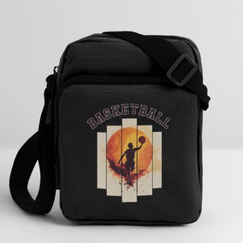 Basketball again and again - Upright Crossbody Bag
