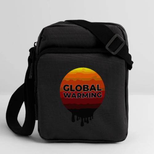Global warming - Upright Crossbody Bag