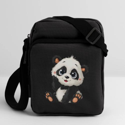 Blushing Baby Panda - Upright Crossbody Bag