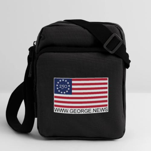 GEORGE 250 PATCH - Upright Crossbody Bag