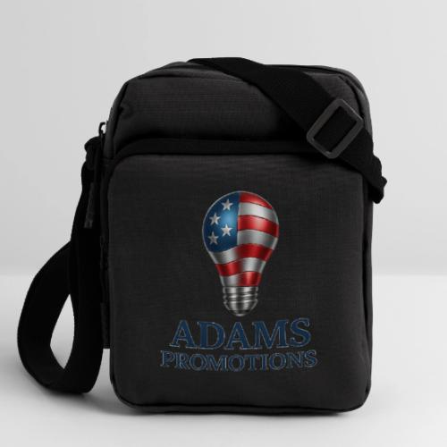 Adams promotions American flag metallic light bulb - Upright Crossbody Bag