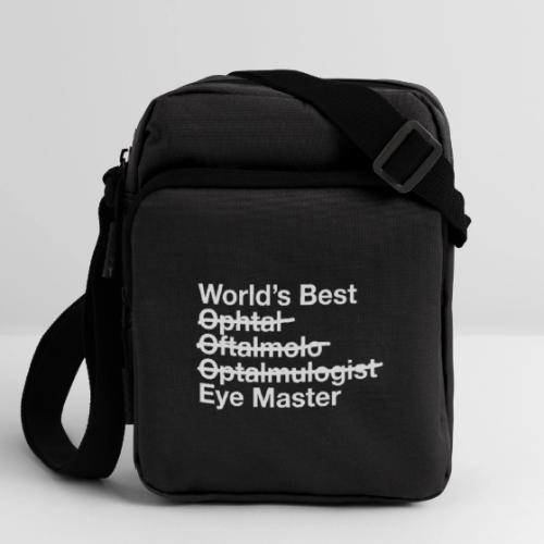 Worlds Best Eye Master Ophthalmologist - Upright Crossbody Bag