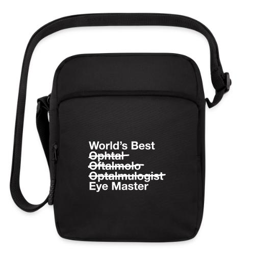 Worlds Best Eye Master Ophthalmologist - Upright Crossbody Bag