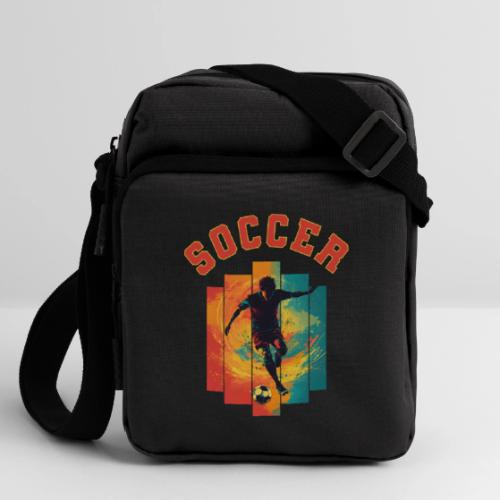 Soccer Heartbeat - Upright Crossbody Bag