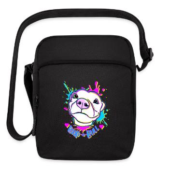 Boop-a-Bull Neon Splash - Upright Crossbody Bag - black - Front