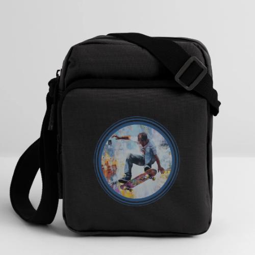 Skateboarding Universe - Upright Crossbody Bag