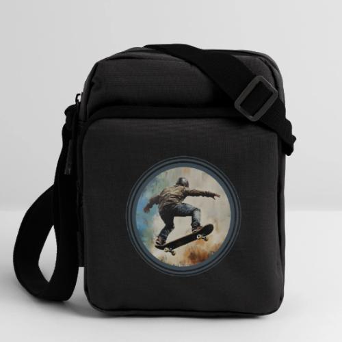 Skateboarding Energy - Upright Crossbody Bag