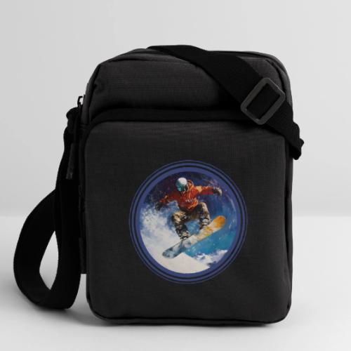 Snowboarding Rush - Upright Crossbody Bag