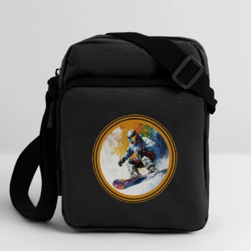 Snowboarding Dreams - Upright Crossbody Bag