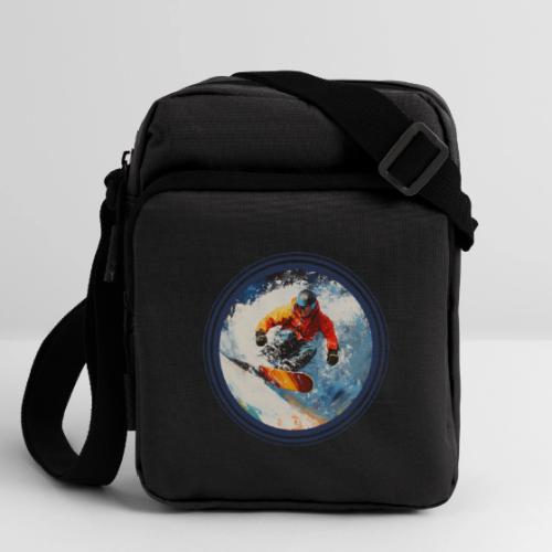 Snowboarding Rebel - Upright Crossbody Bag