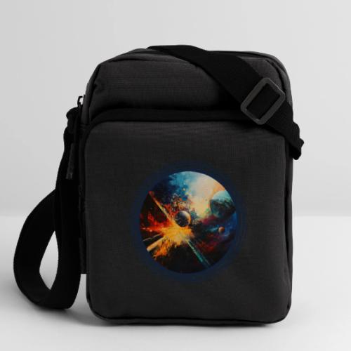Planets in Turmoil - Upright Crossbody Bag