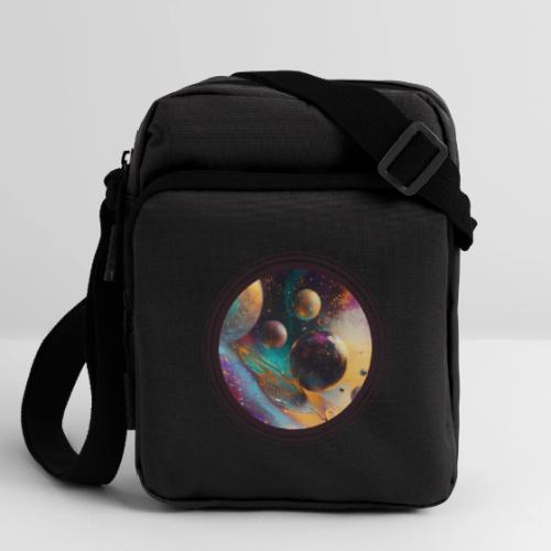 Planets in the Abstract - Upright Crossbody Bag
