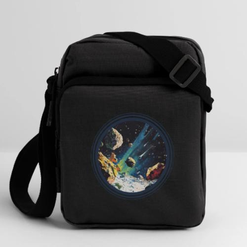 Celestial Collision - Upright Crossbody Bag