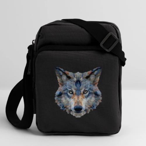 Wolf: Chromatic Wild Gaze - Upright Crossbody Bag