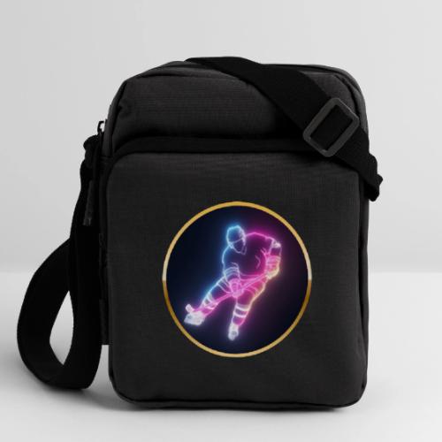 Hockey: Neon Ice Striker - Upright Crossbody Bag