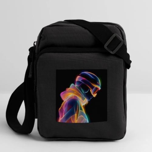 Snowboarding: Neon Gravity Ride - Upright Crossbody Bag