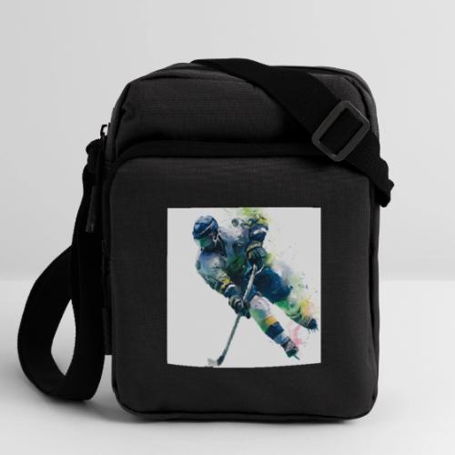 Hockey: Frozen Motion - Upright Crossbody Bag
